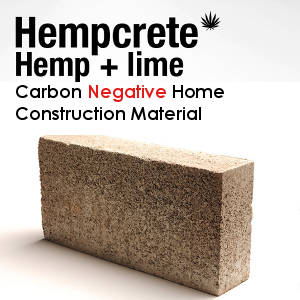 Hempcrete: Energy-efficient, non-toxic and resistant to mold, insects and fire.